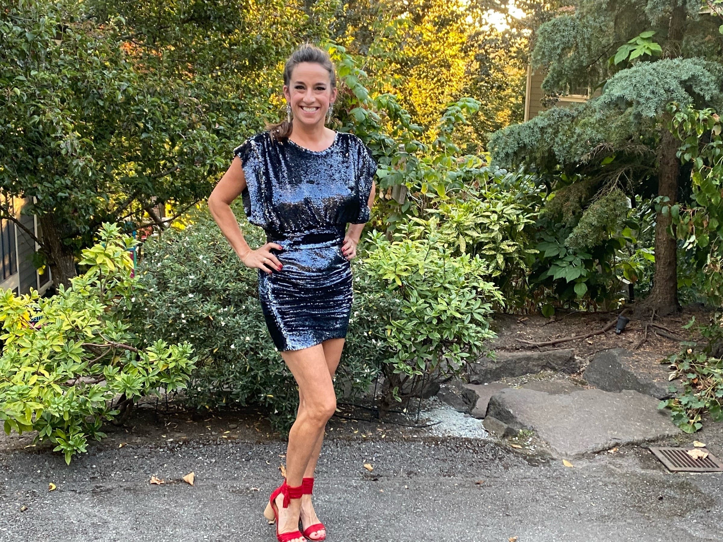 iro miracle sequin dress Iro Miracle Dress Anthracite 36