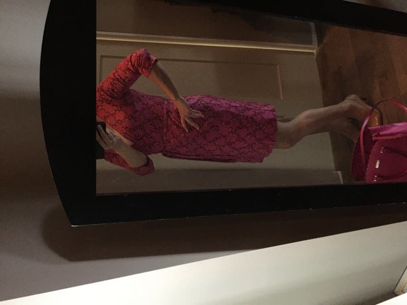 【即発】ストライプ Roseミニドレス DIANE von FURSTENBERG Marie Rose Jumpsuit – Diane von Furstenberg