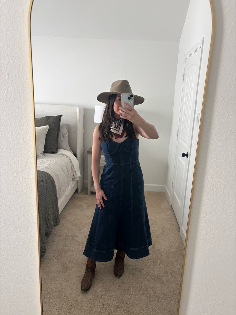 Denim Midi Dress by Jason Wu x RTR | Rent the Runway
