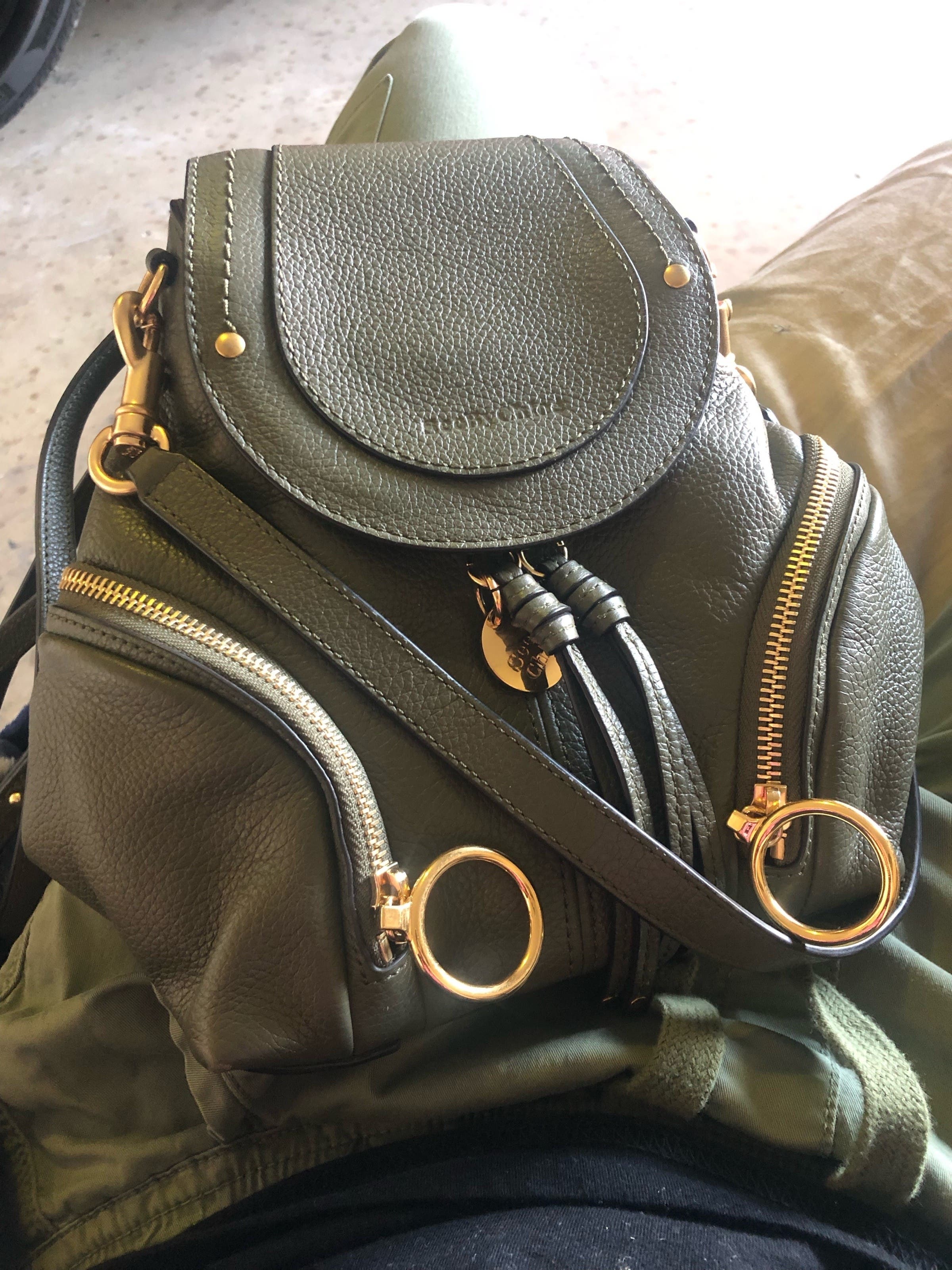 Green Olga Backpack by See by Chlo Accessories | Rent the Runway