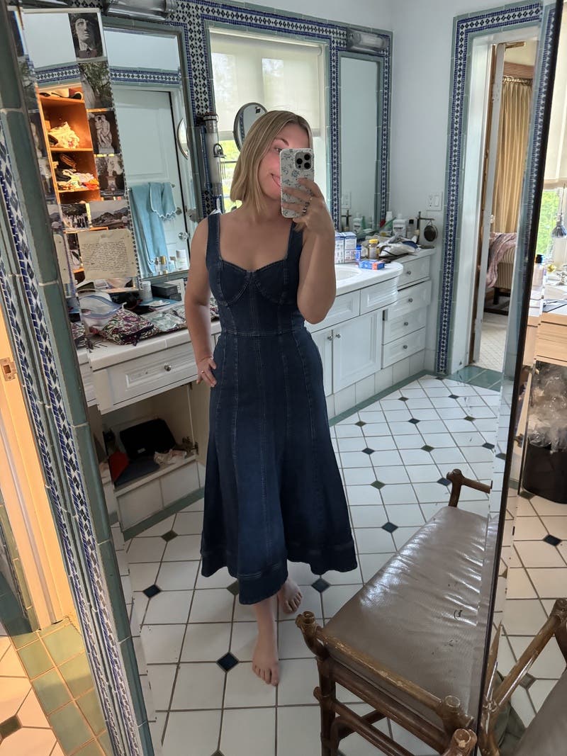 Denim Midi Dress by Jason Wu x RTR | Rent the Runway
