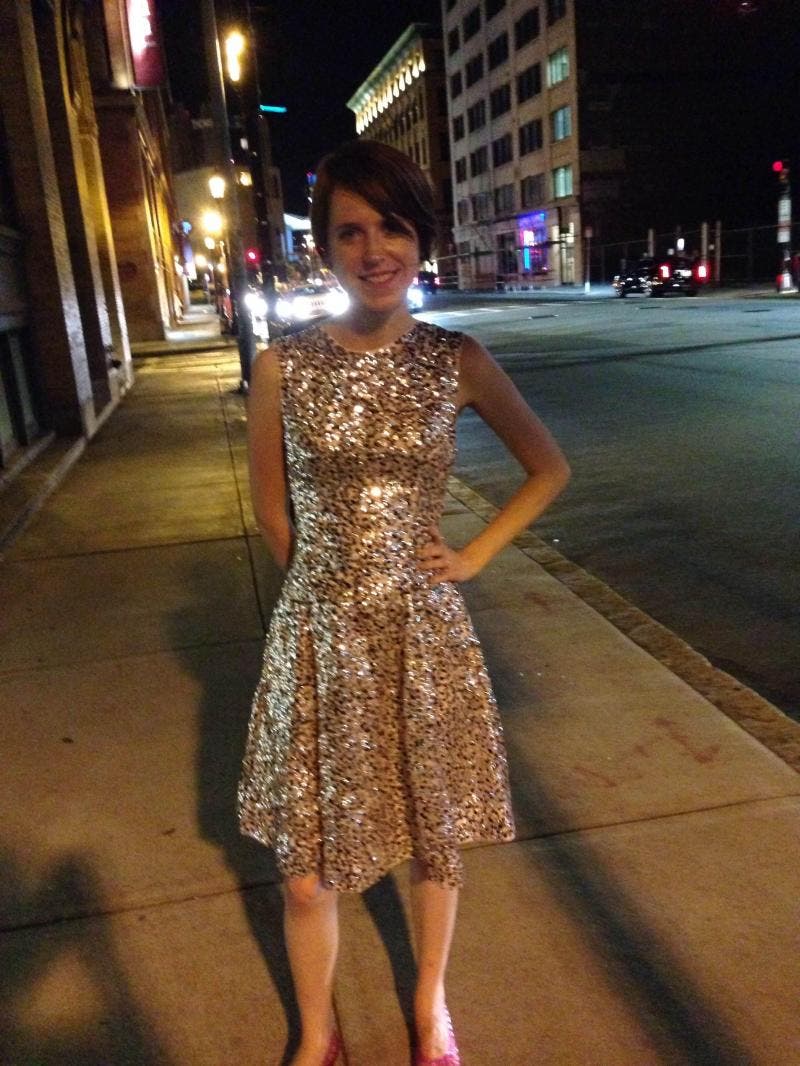 kate spade gold dress Rent Celebrate Good Times Dress from kate spade new york