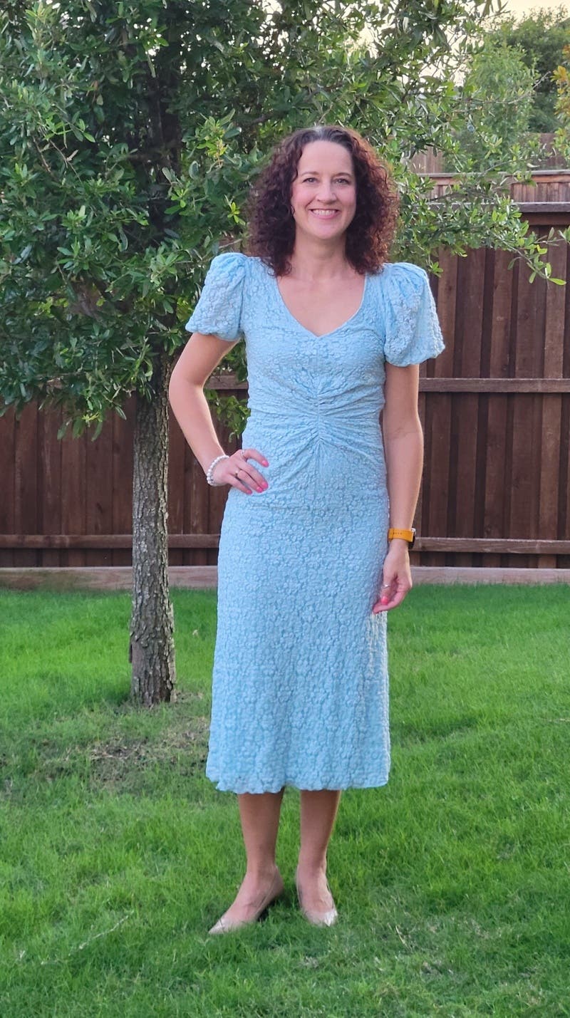 Lace Puff Sleeve Dress by ROTATE Birger Christensen | Rent Lace Puff Sleeve Dress by ROTATE Birger Christensen | Rent