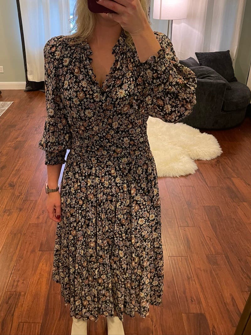 Carson Smocked Dress by Sea New York | Rent the Runway