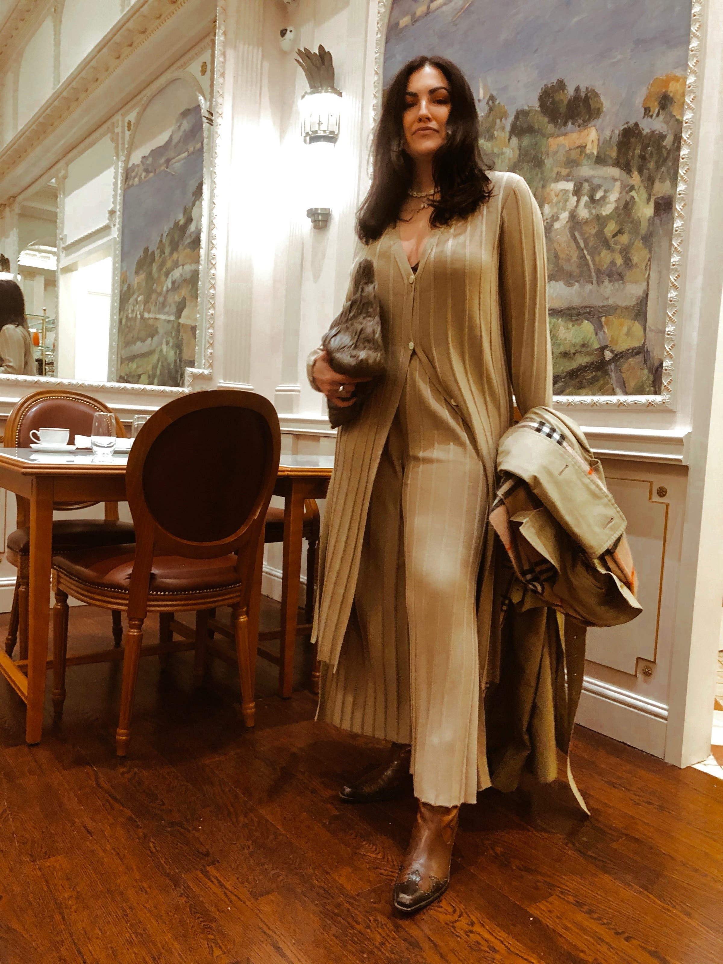 パンツ THEORY Woman Pants Sand N0201227 E0S Theory Outlet: Pants woman - Sand | Theory pants N0201227
