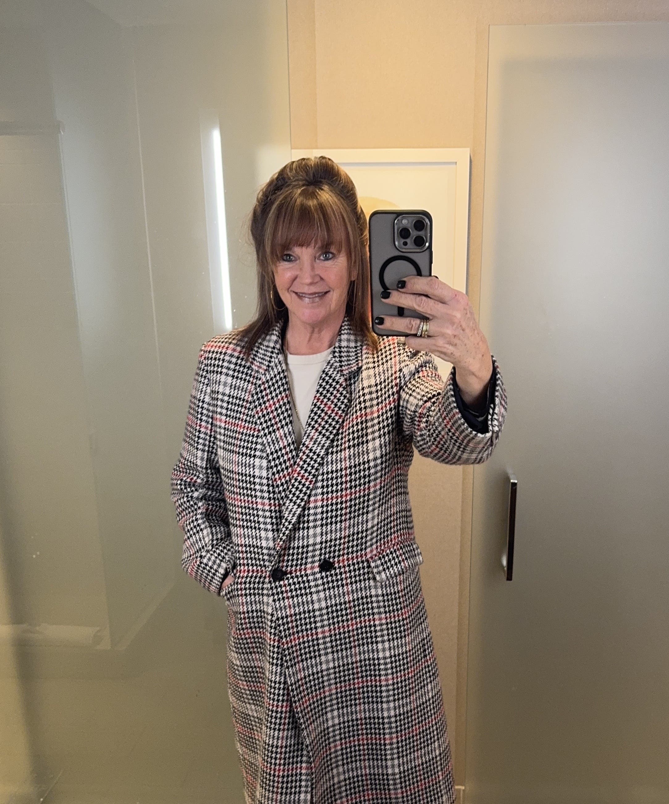 Tailored Plaid Oversized Coat by Derek Lam 10 Crosby x RTR | Rent