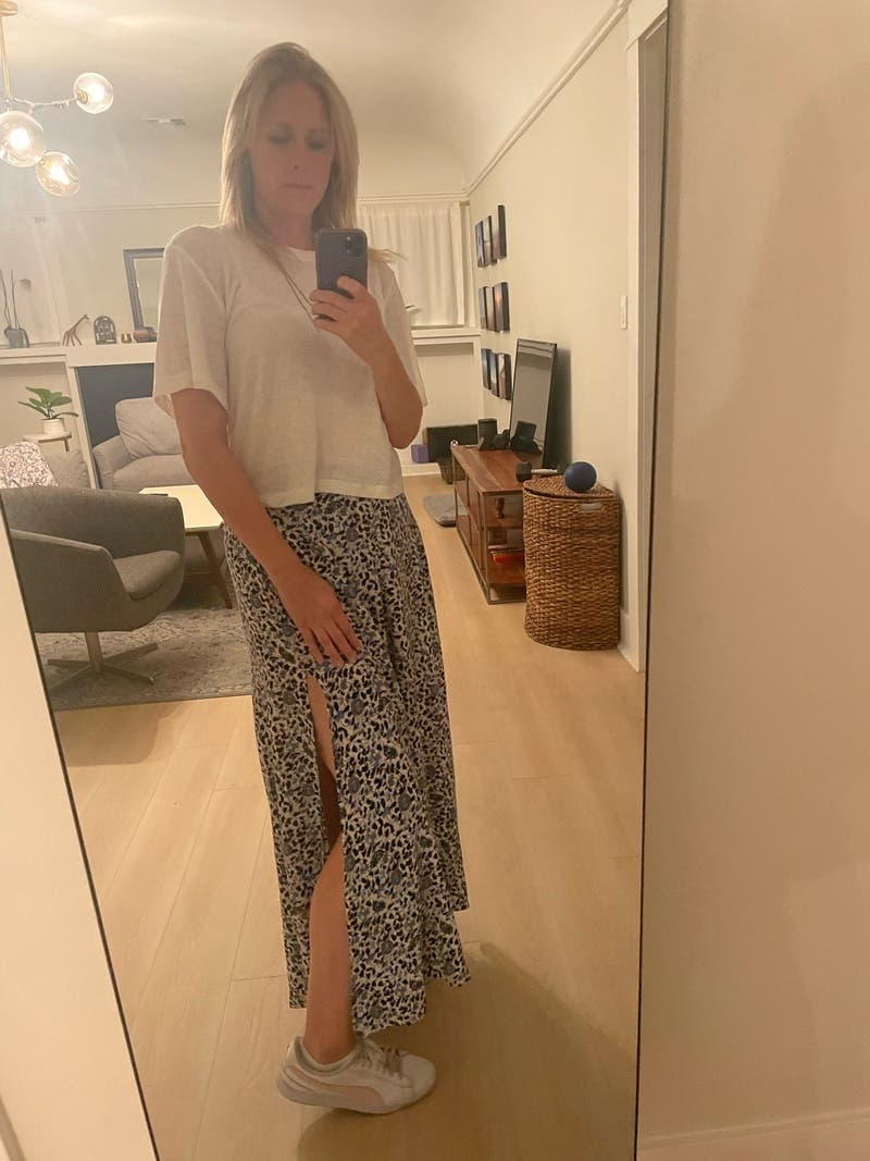 スカート ZADIG & VOLTAIRE MULTICOLOR VISCOSE SKIRT Zadig & Voltaire Size 38 Floral Maxi Skirt