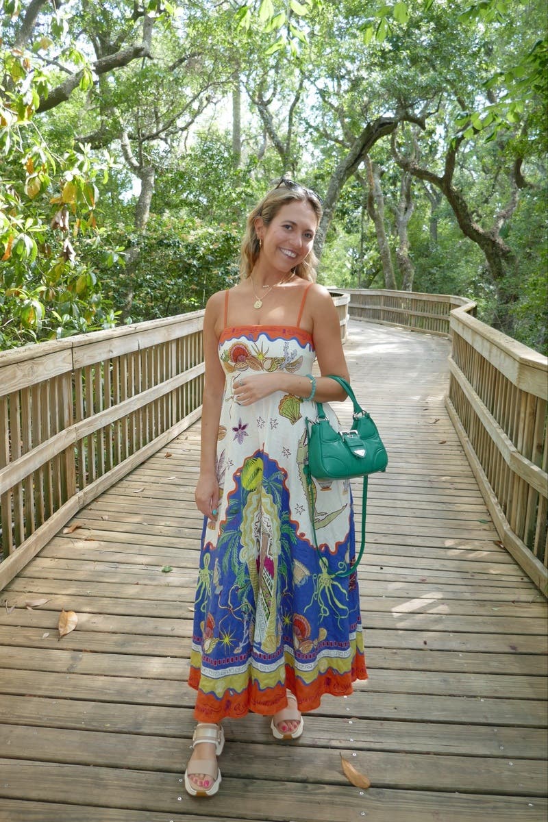 Surrealist Summer Sundress by ALÉMAIS | Rent the Runway