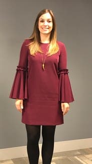 Cady Bell Sleeve Dress by Milly | Rent the Runway