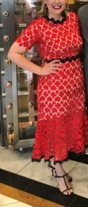 Rent Cherry Lace Midi Dress from Jill Jill Stuart - 1139895 | Rent the  Runway