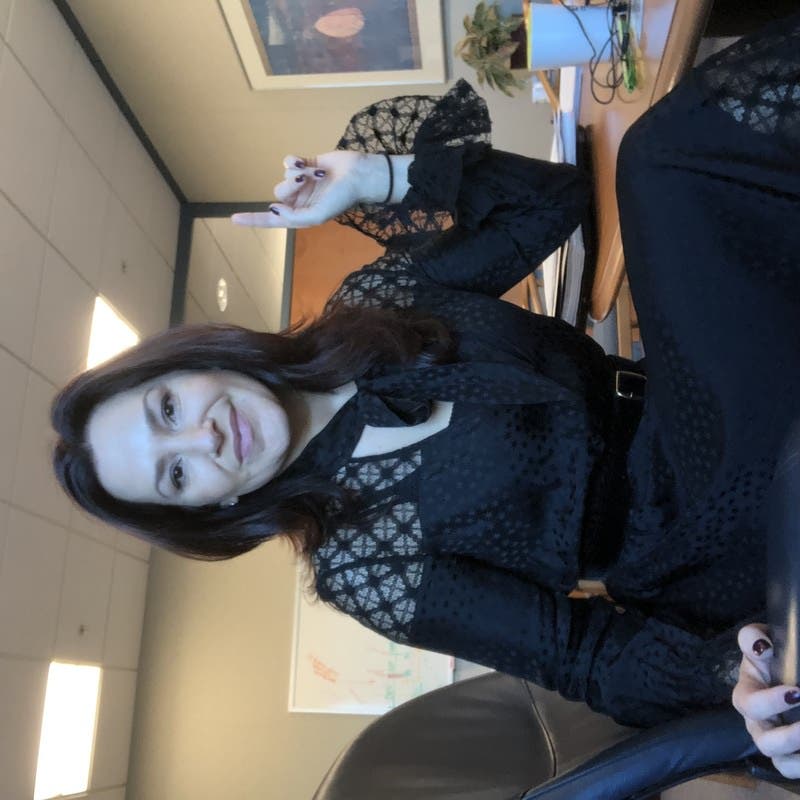 Black Lace Tie Dress by Philosophy di Lorenzo Serafini