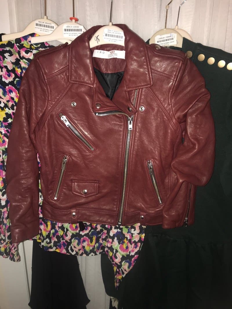 Ebeyna Leather Jacket by Iro | Rent the Runway