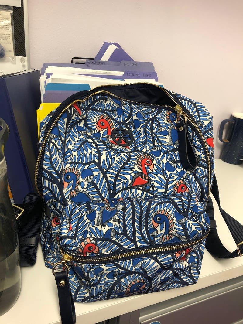 Tilda Printed Zip Backpack by Tory Burch Accessories | Rent