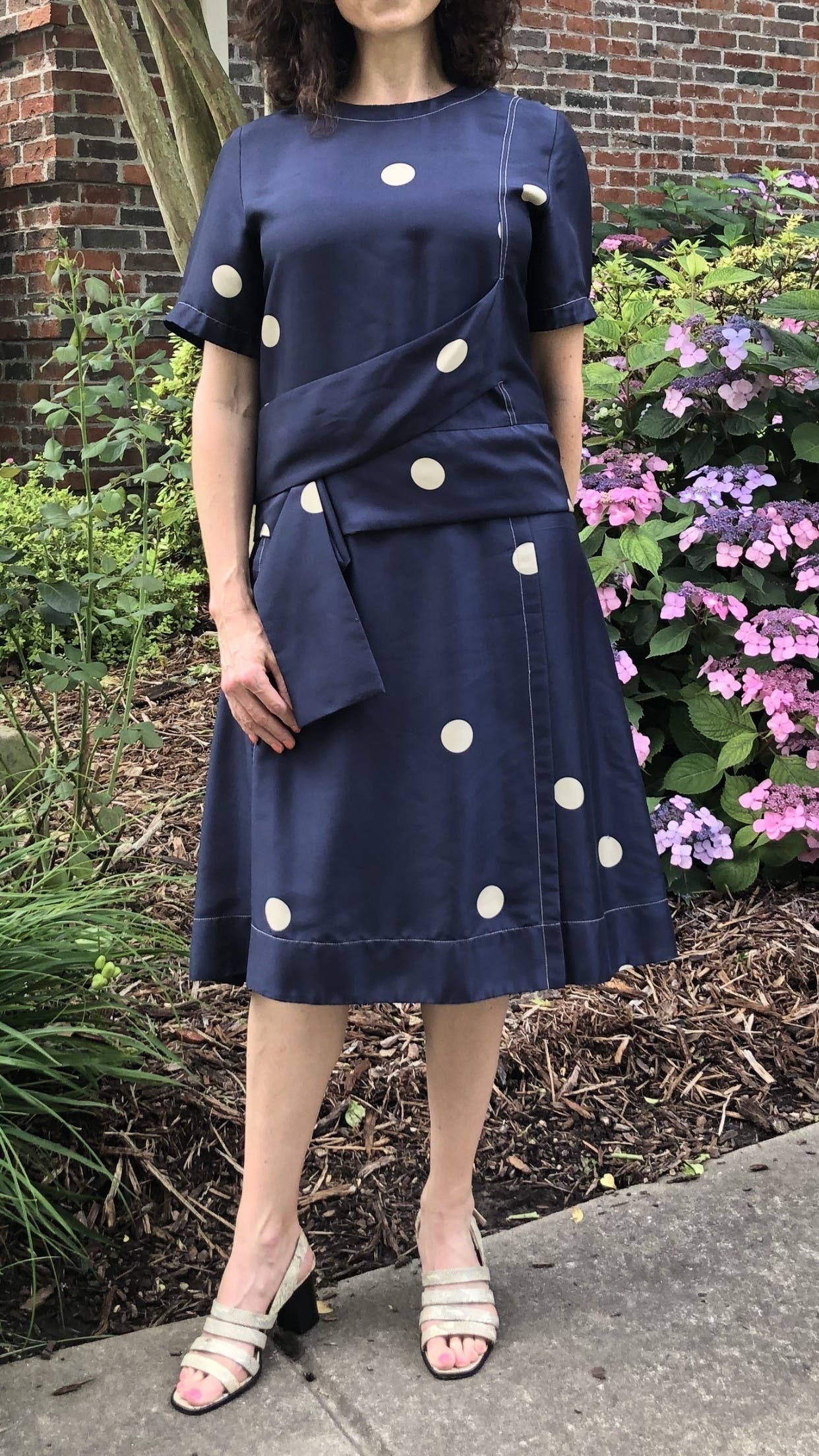 Polka Dot Cross Strapped Dress by 3.1 Phillip Lim | Rent the Runway