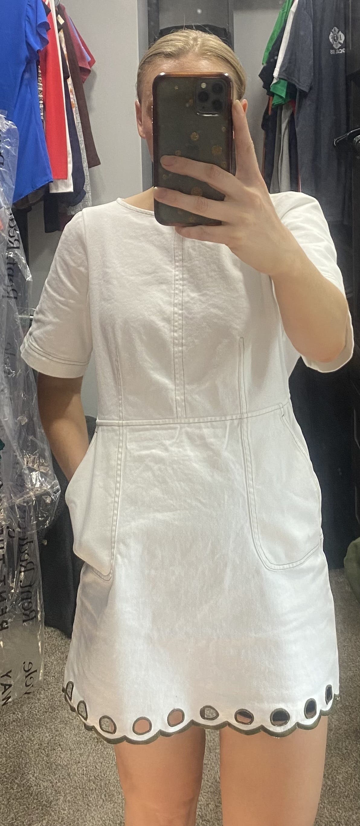 Scalloped Hem Mini Dress by Jason Wu x RTR Rent the Runway