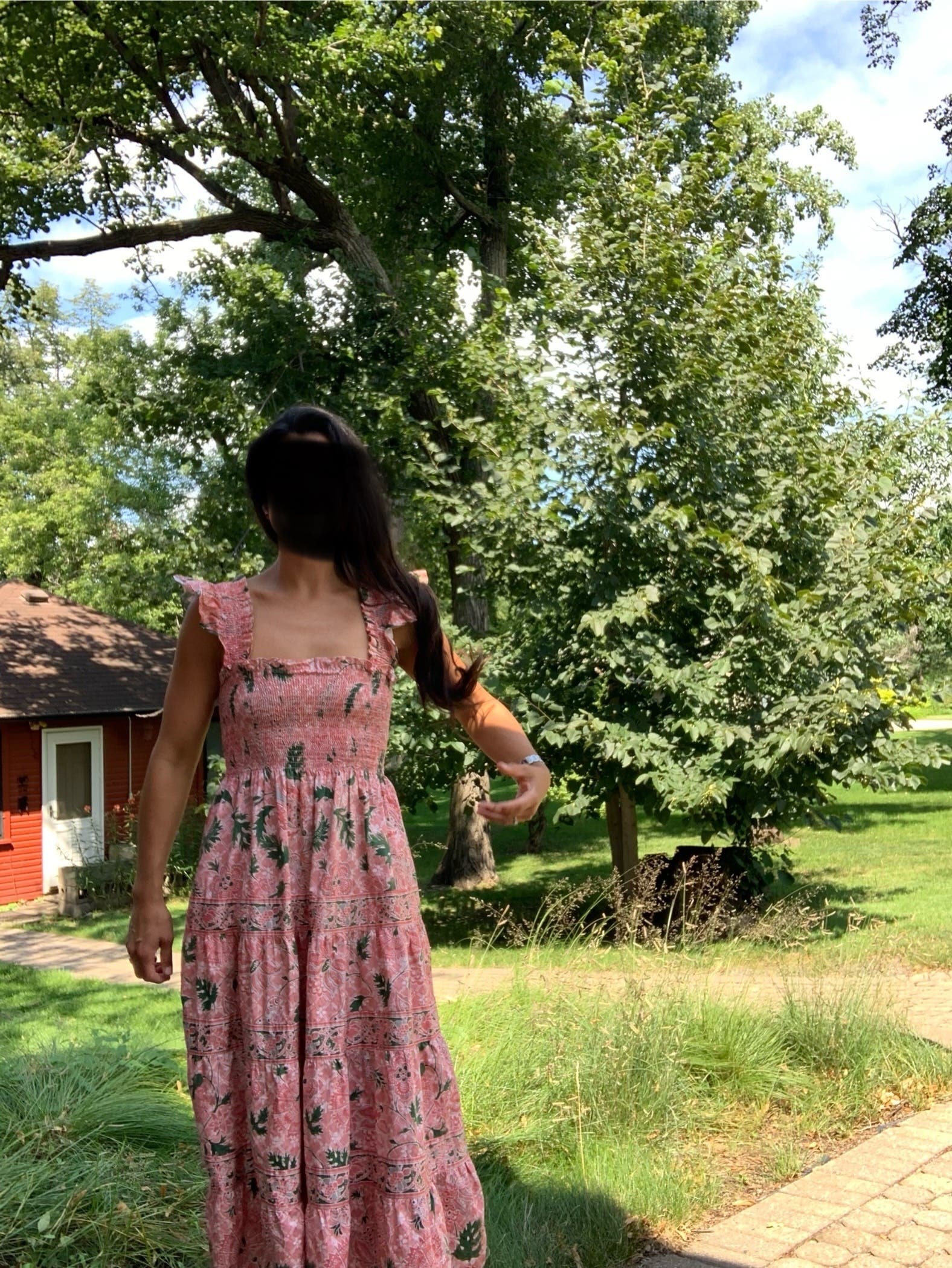 Pink Floral Ellie Nap Dress by Hill House Home | Rent the Runway