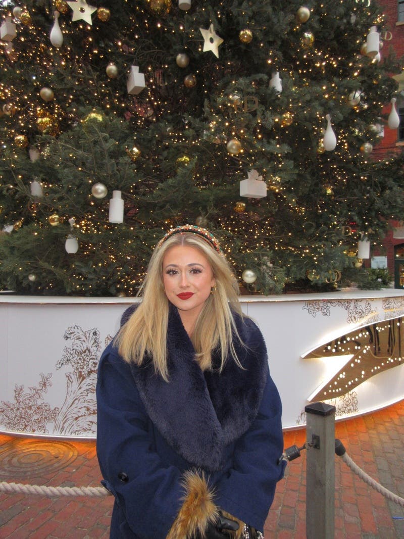 Faux Shearling Collar Coat by Badgley Mischka | Rent the Runway