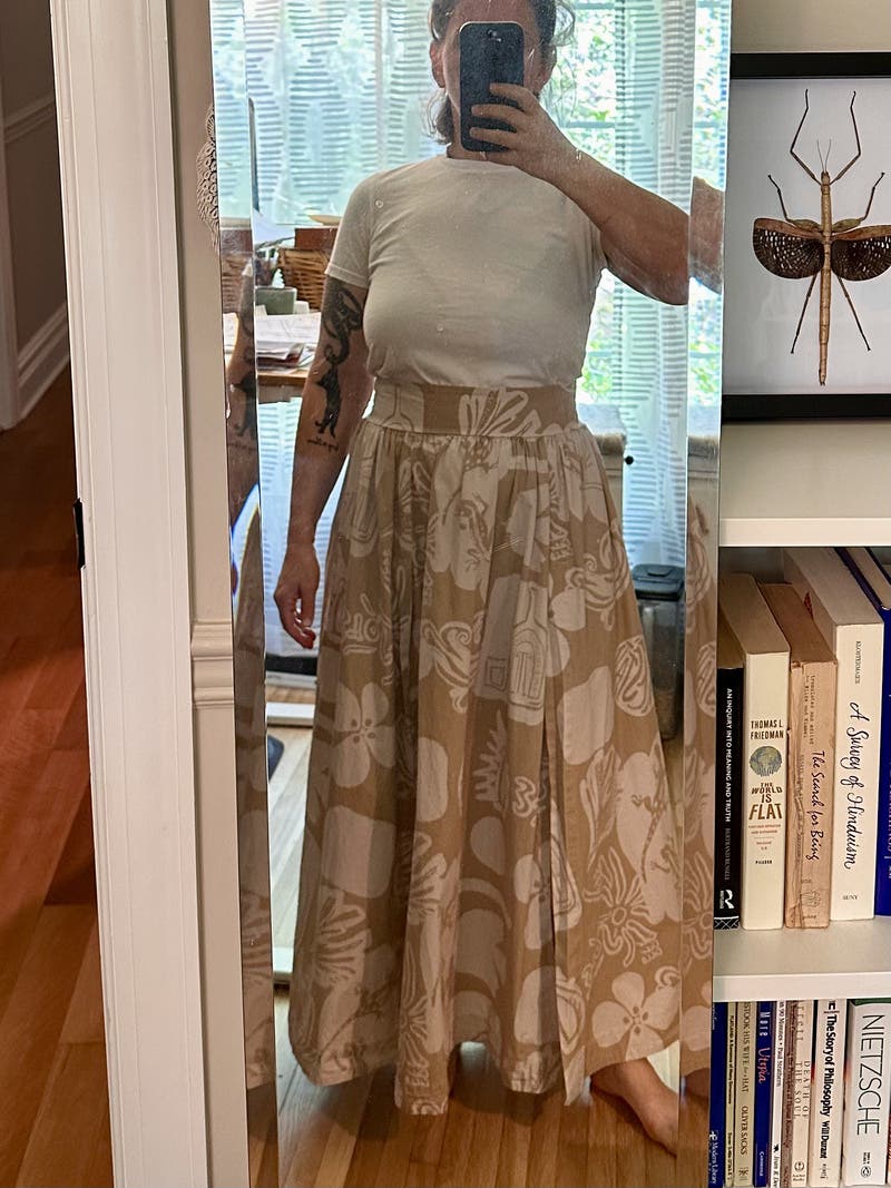 スカート TOMORROWLAND Rodebjer Henna Skirt セール】 Rodebjer Henna Sand Skirt （ミニ・ひざ丈スカート