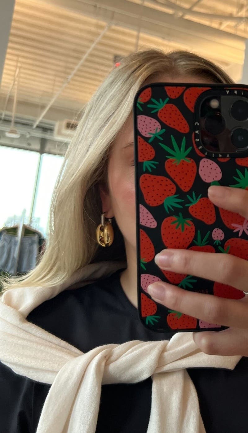 Silver & Gold Eight Chunky Earrings by Rabanne | Rent