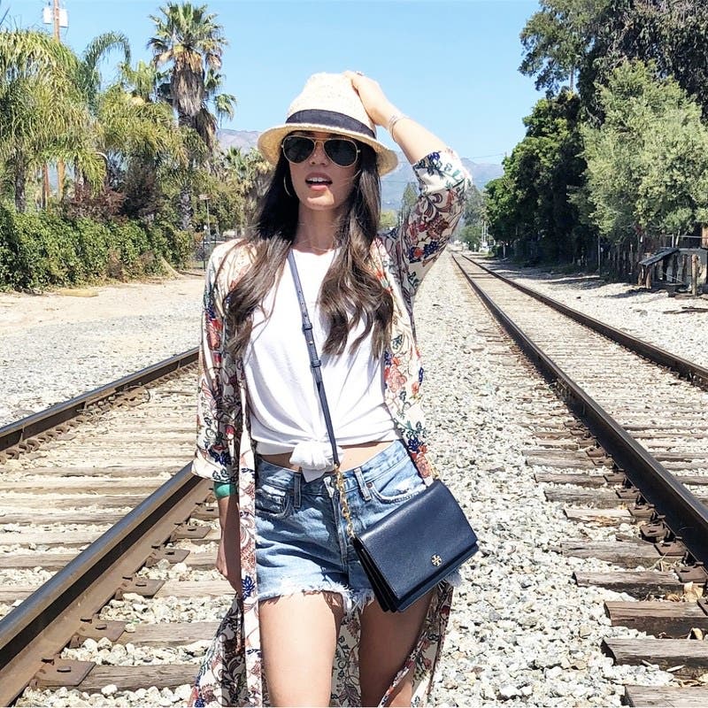 Navy Georgia Crossbody by Tory Burch Accessories | Rent the Navy Georgia Crossbody by Tory Burch Accessories | Rent the