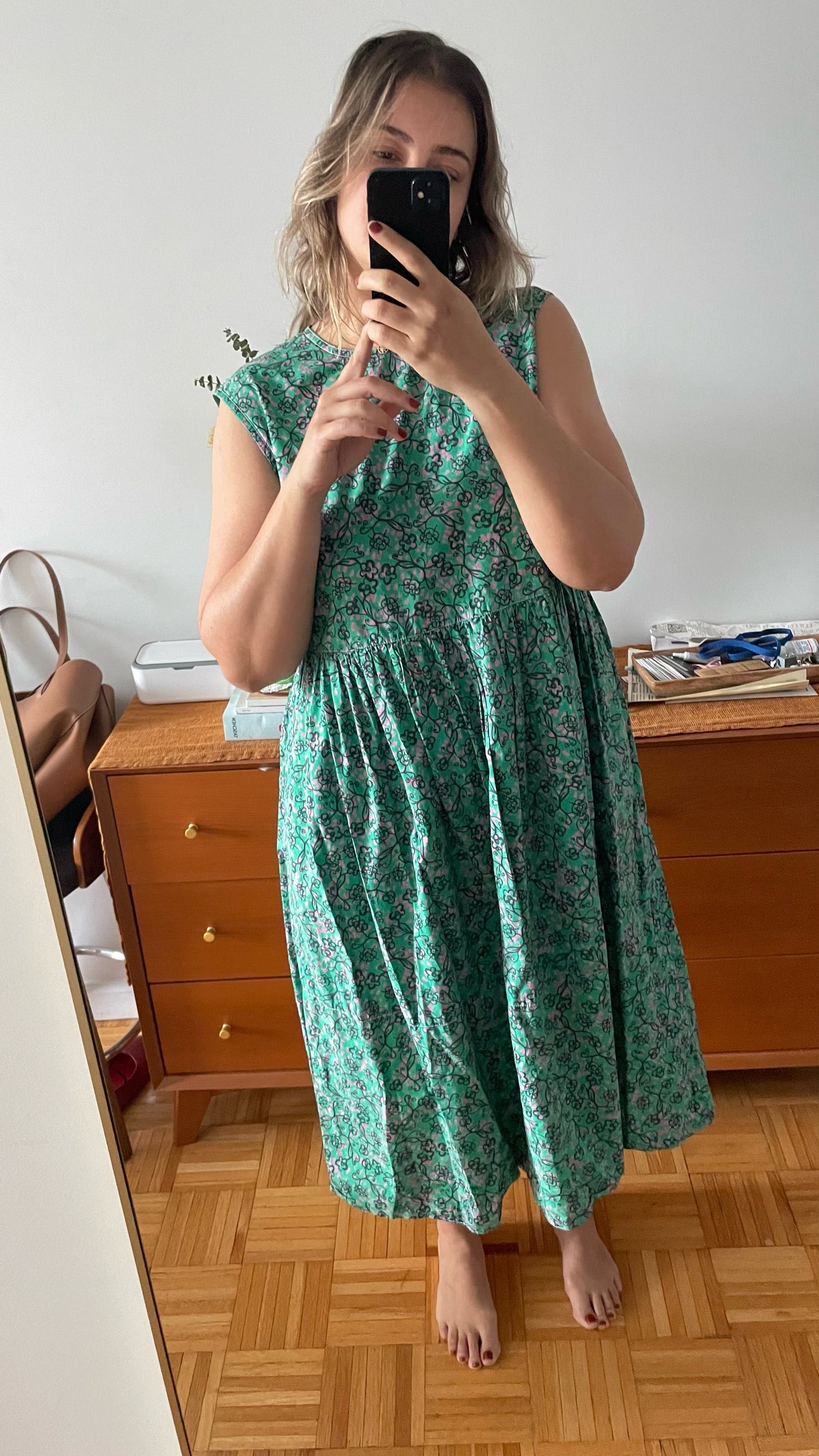 Green Floral Shift by Marni | Rent the Runway Green Floral Shift by Marni | Rent the Runway