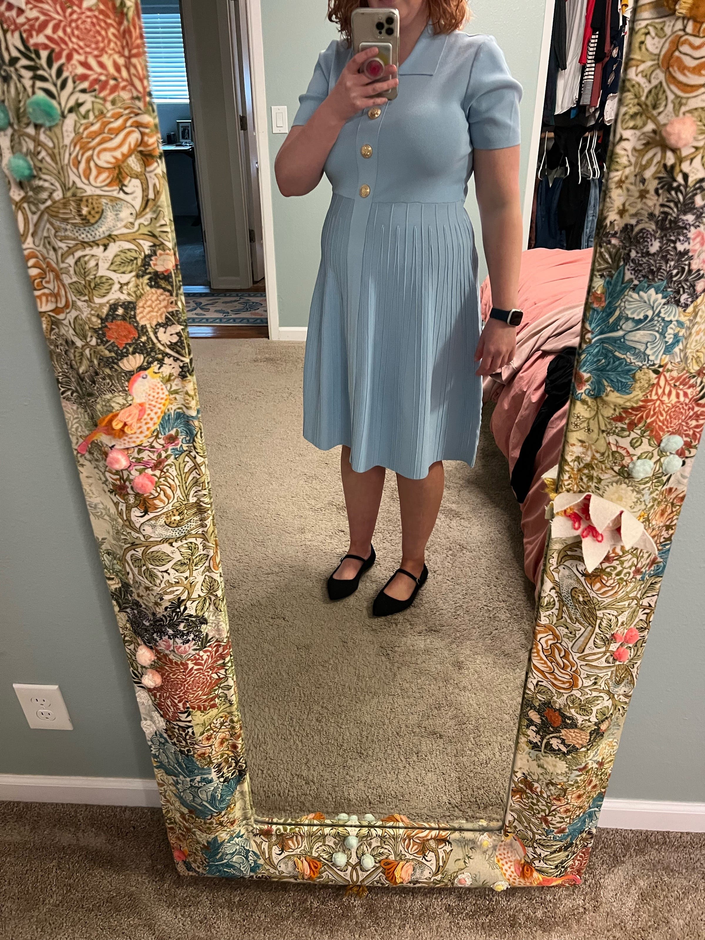 black knitted dress with belt Balmain // Black & Gold Midi Knit Dress – VSP Consignment