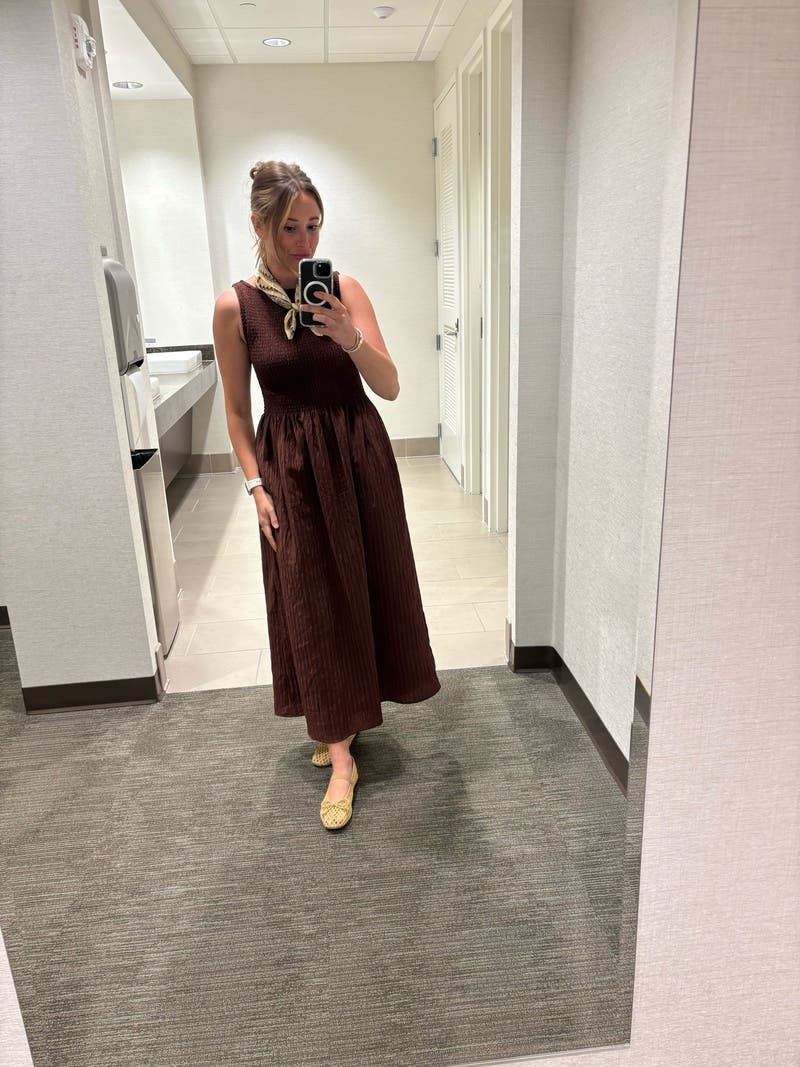 Brown Cosima Nap Dress by Hill House Home | Rent the Runway