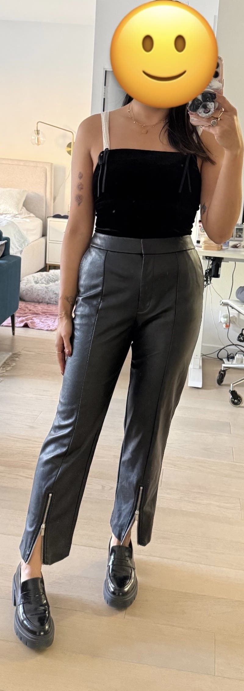 Mサイズ　FCRB 23SS SYNTHETIC LEATHER PANTS 23ss fcrb「SYNTHETIC LEATHER PANTS」XL レザー - メルカリ