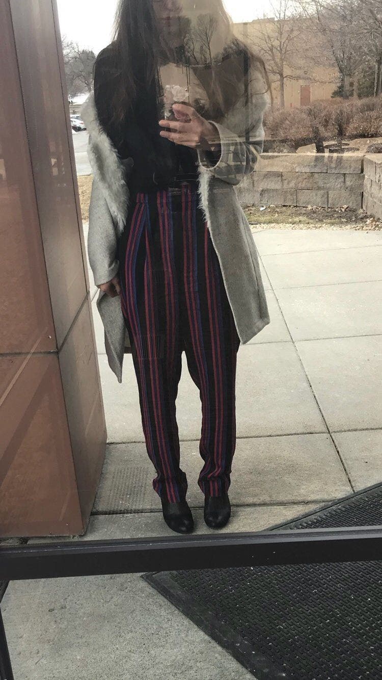 Stripe Soft Pants by Diane von Furstenberg | Rent the Runway