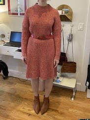 Colorblock Knit Shift by Jil Sander Navy | Rent the Runway