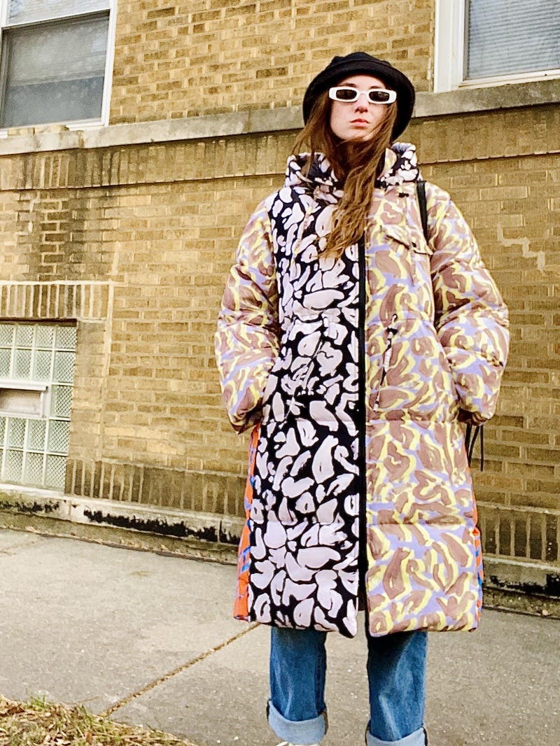 STINE GOYA ダウンジャケット Long Sleeve Puffer - Camp Stine Goya - Stine Goya