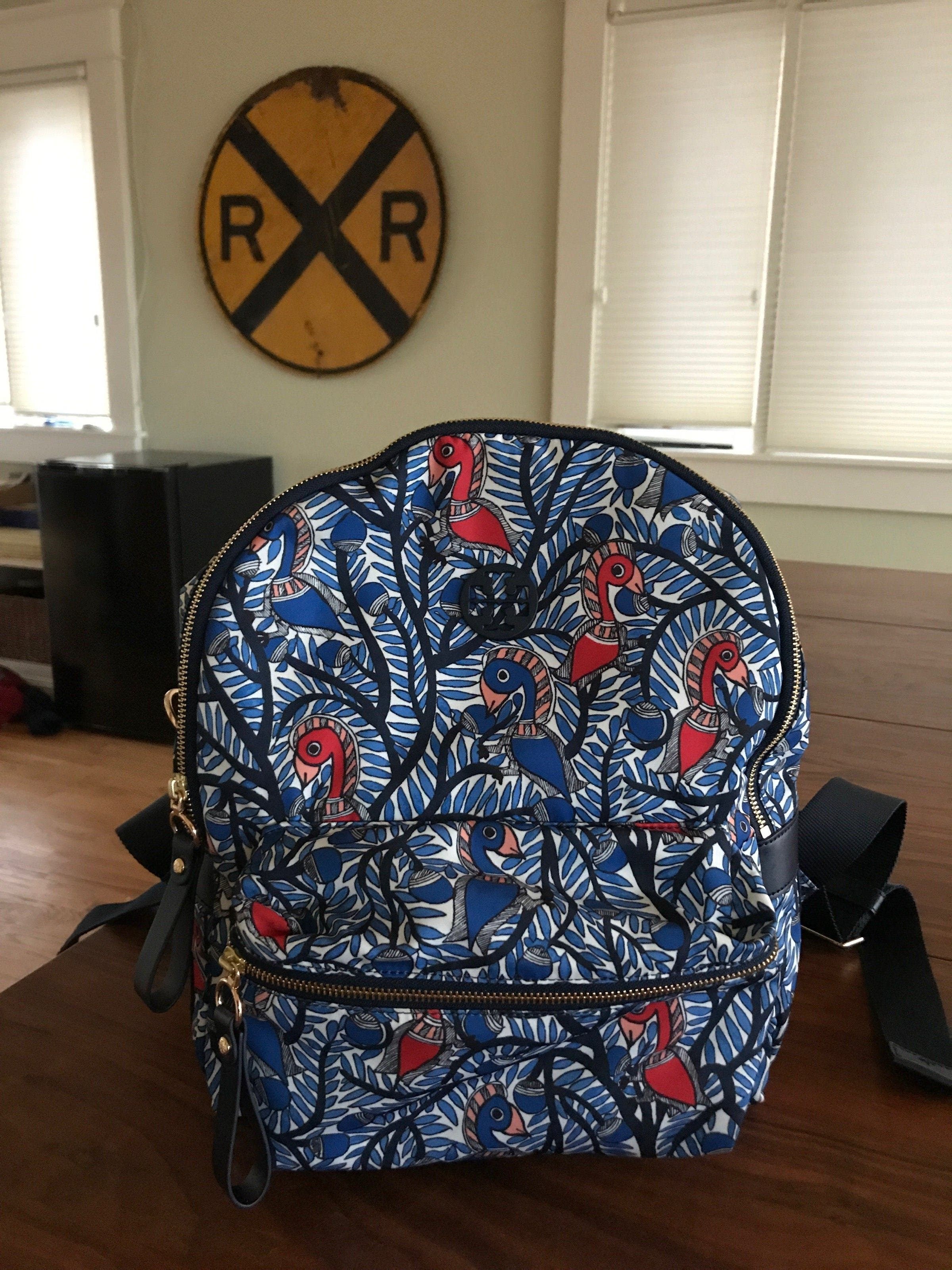 TORY BURCH TILDA ナイロンバックパック Tory Burch Tilda Nylon ZIp Backpack- Black - Walmart.com