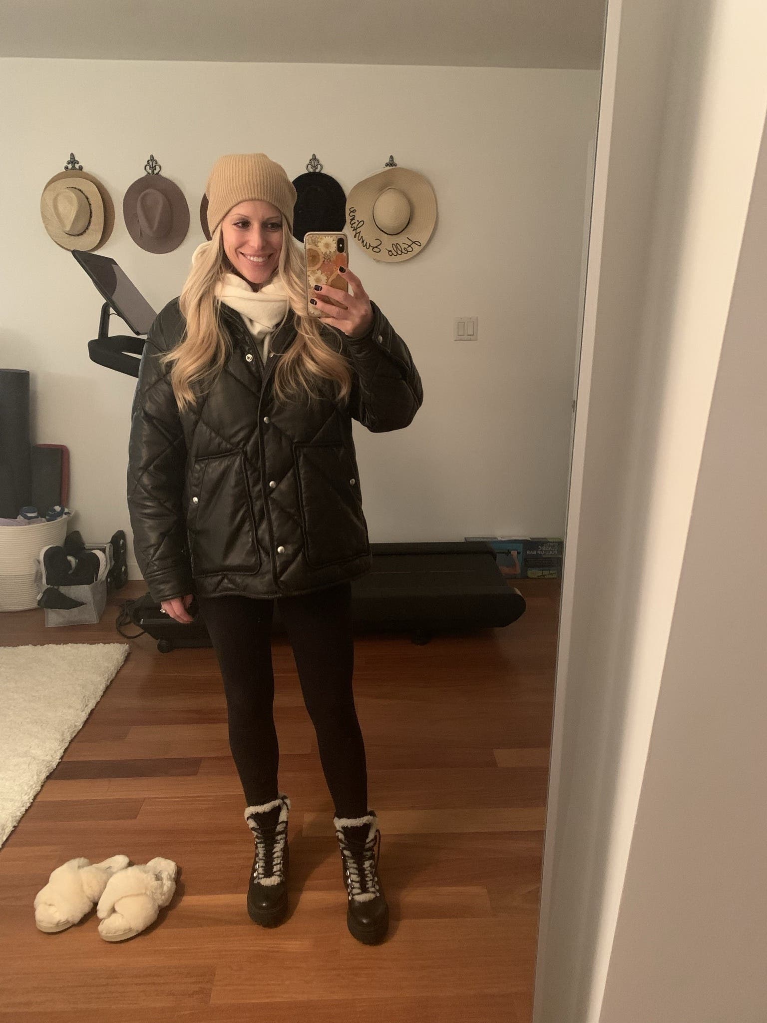 アイレネ　irene Fur hoded leather jacket レザー アイレネ irene Fur hoded leather jacket レザー IRENE?Fur