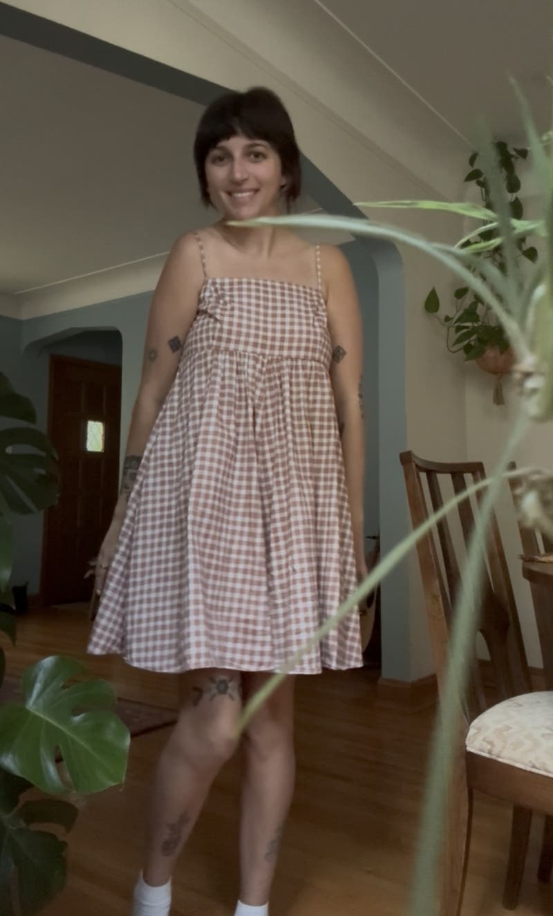 Bennett Gingham Romper by Hutch | Rent the Runway