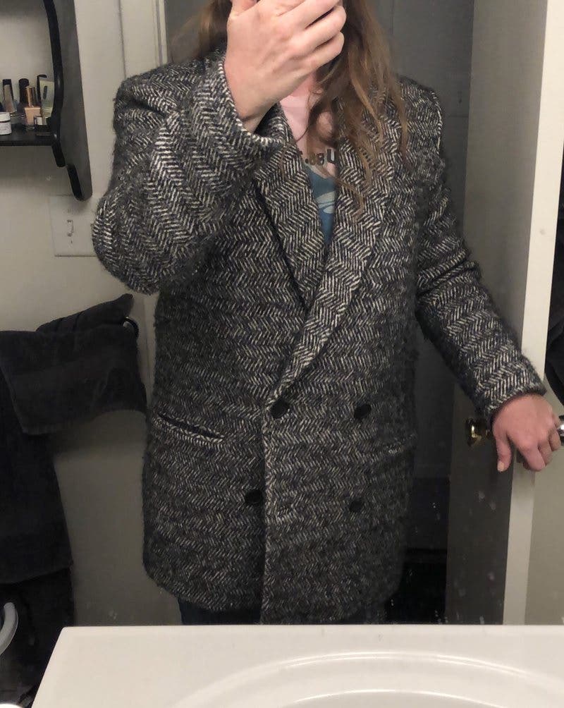 ジャケット・アウター OHOTORO Broad Herringbone Coat Herringbone Animal Coat by Iro | Rent the Runway