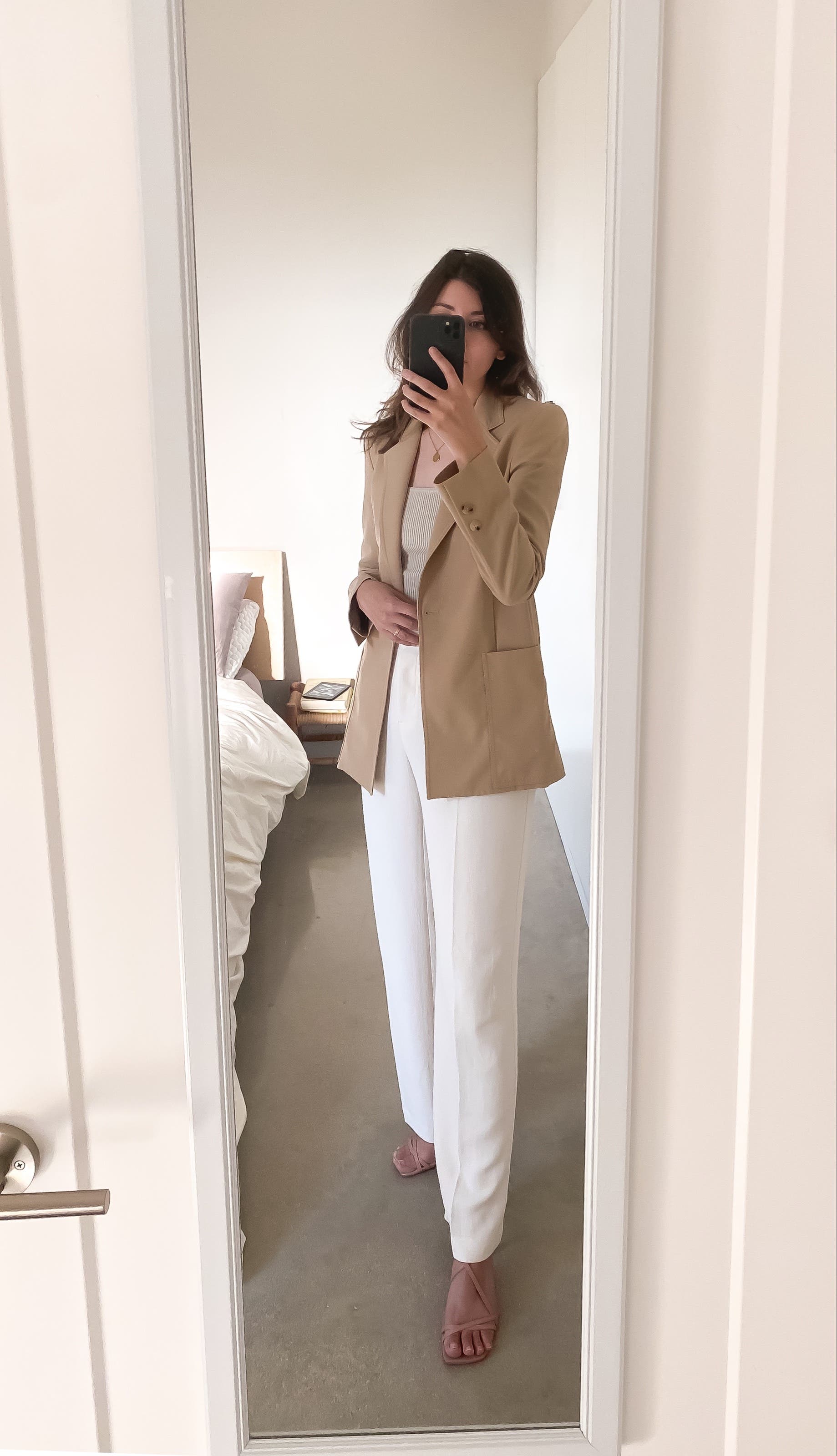 コート VICTORIA BECKHAM Women Clothing 1424WCT005791BCAMEL Beige Victoria Beckham® Official US Store - Luxury Ready To Wear