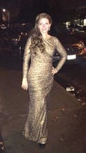 slim fit dress slacks Karlie Gold Sequin Mini Dress