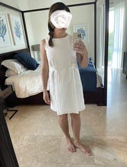 VIP【関税送料無料】希少 EMPORIO ARMANI SHORT DRESS A | X ARMANI EXCHANGE Women's Sleeveless Jaquard Satin Dress