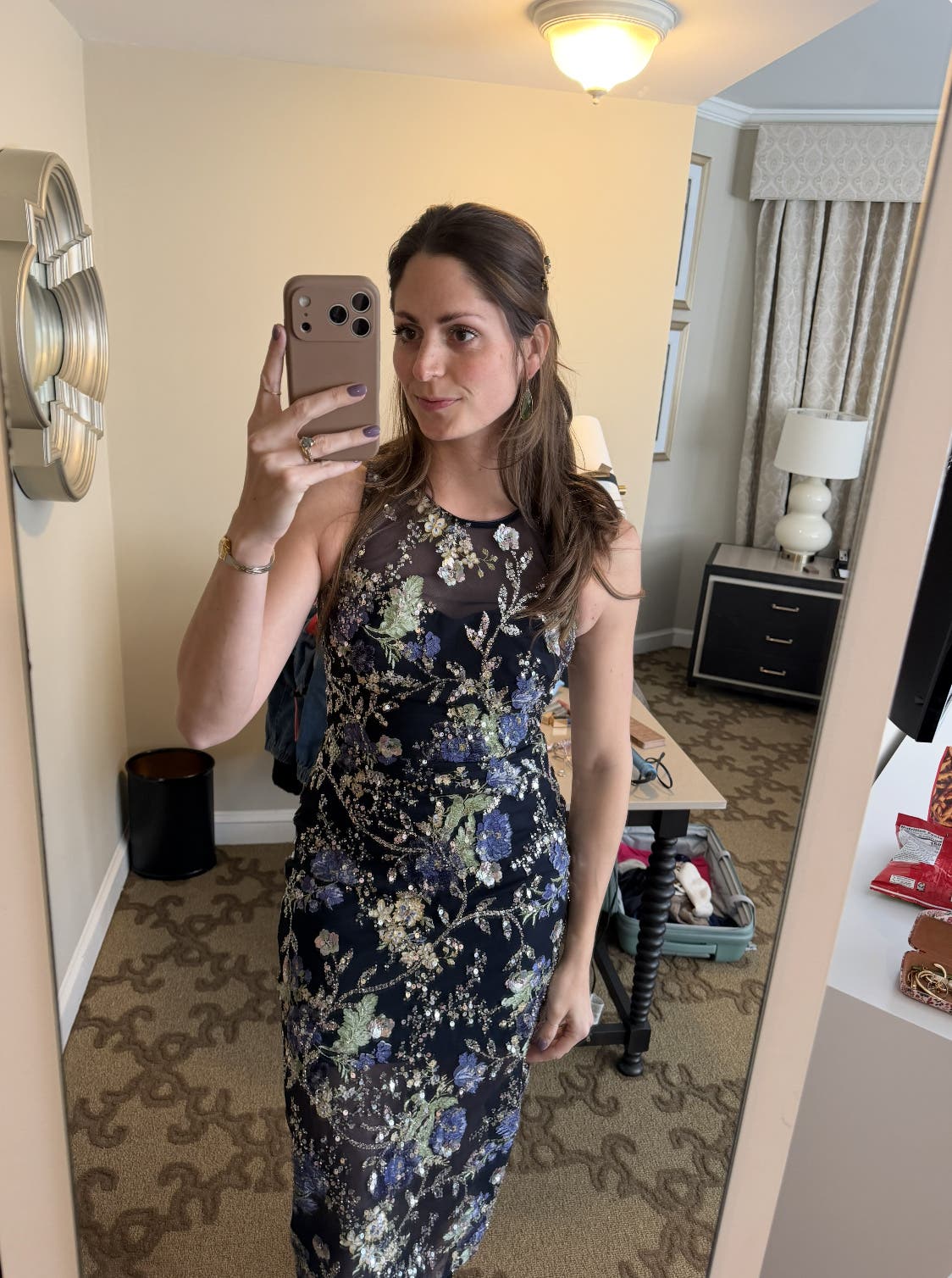 Helena Sequin Cocktail Dress by Dress The Population | Rent the Runway