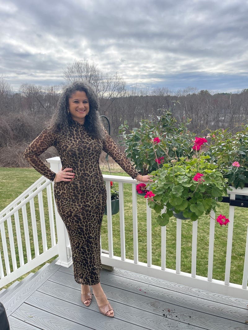 Leopard Print Midi Dress by Ronny Kobo x RTR | Rent the Runway
