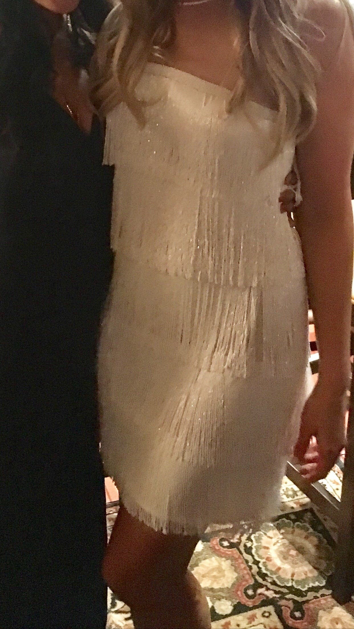 White Sequin Flapper Dress by NAEEM KHAN | Rent the Runway White Sequin Flapper Dress by NAEEM KHAN | Rent the Runway