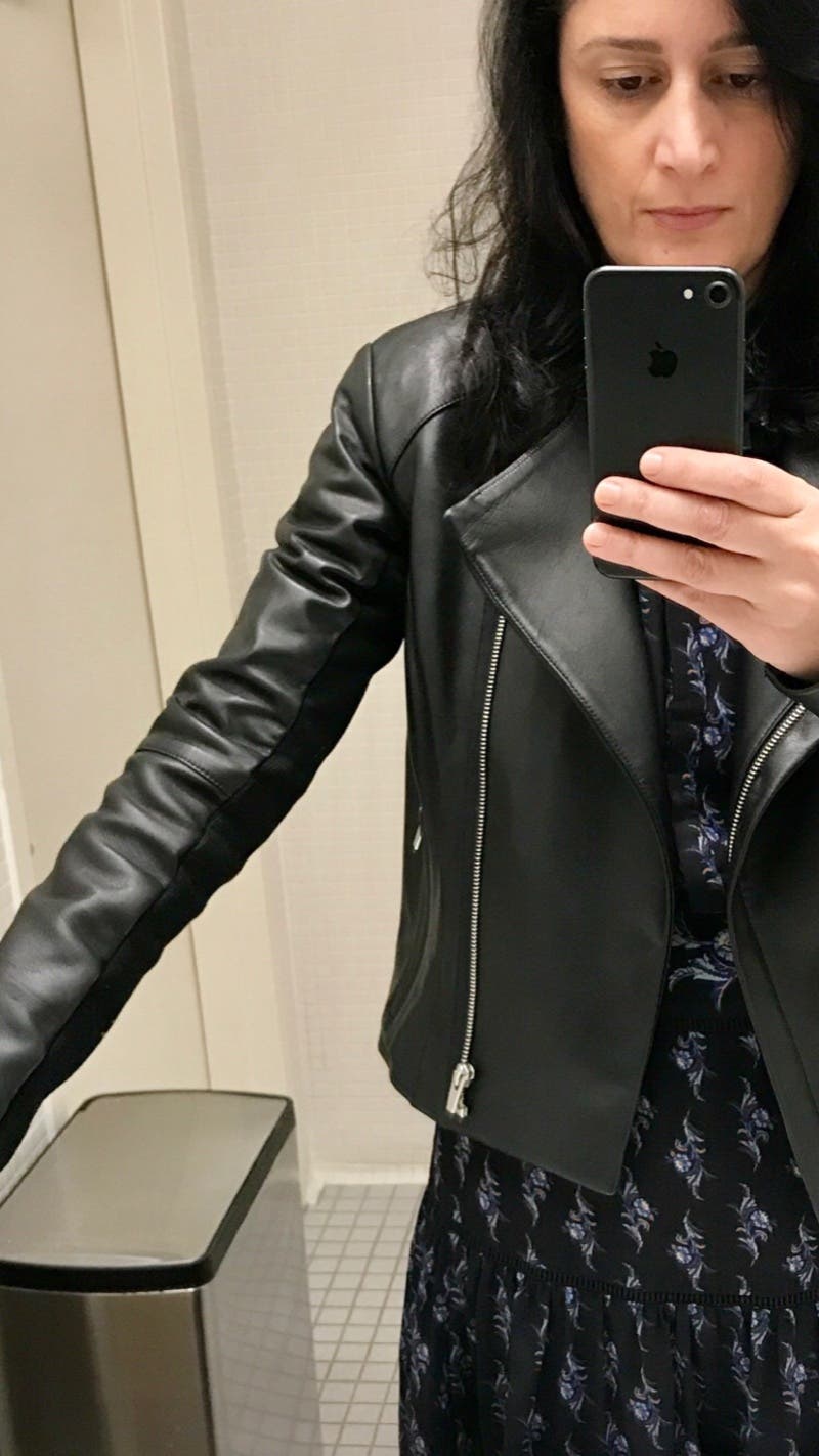 Black Dali Leather Jacket By Veda For 160 The Runway