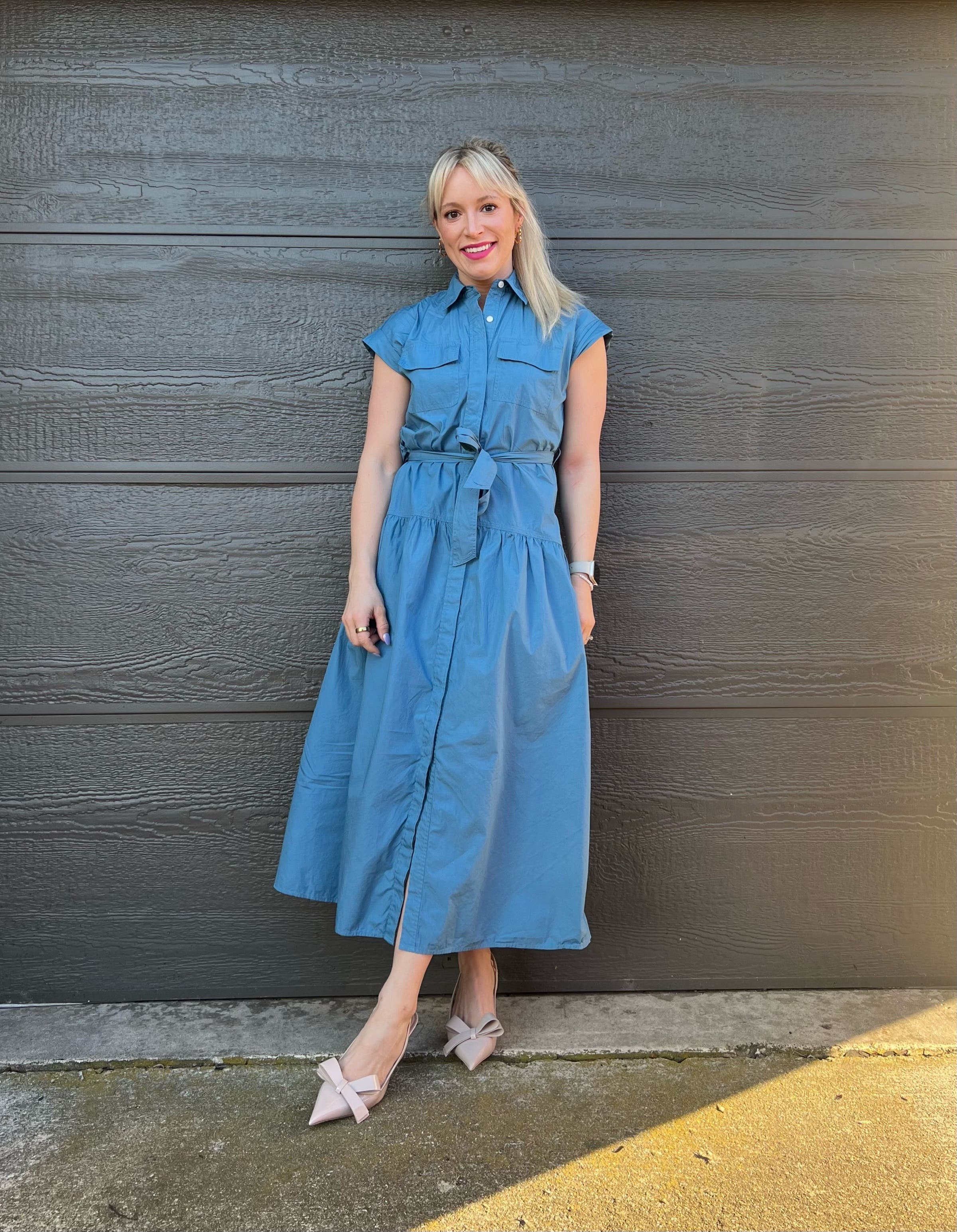 【louren】stand collar check dress louren stand collar check dress