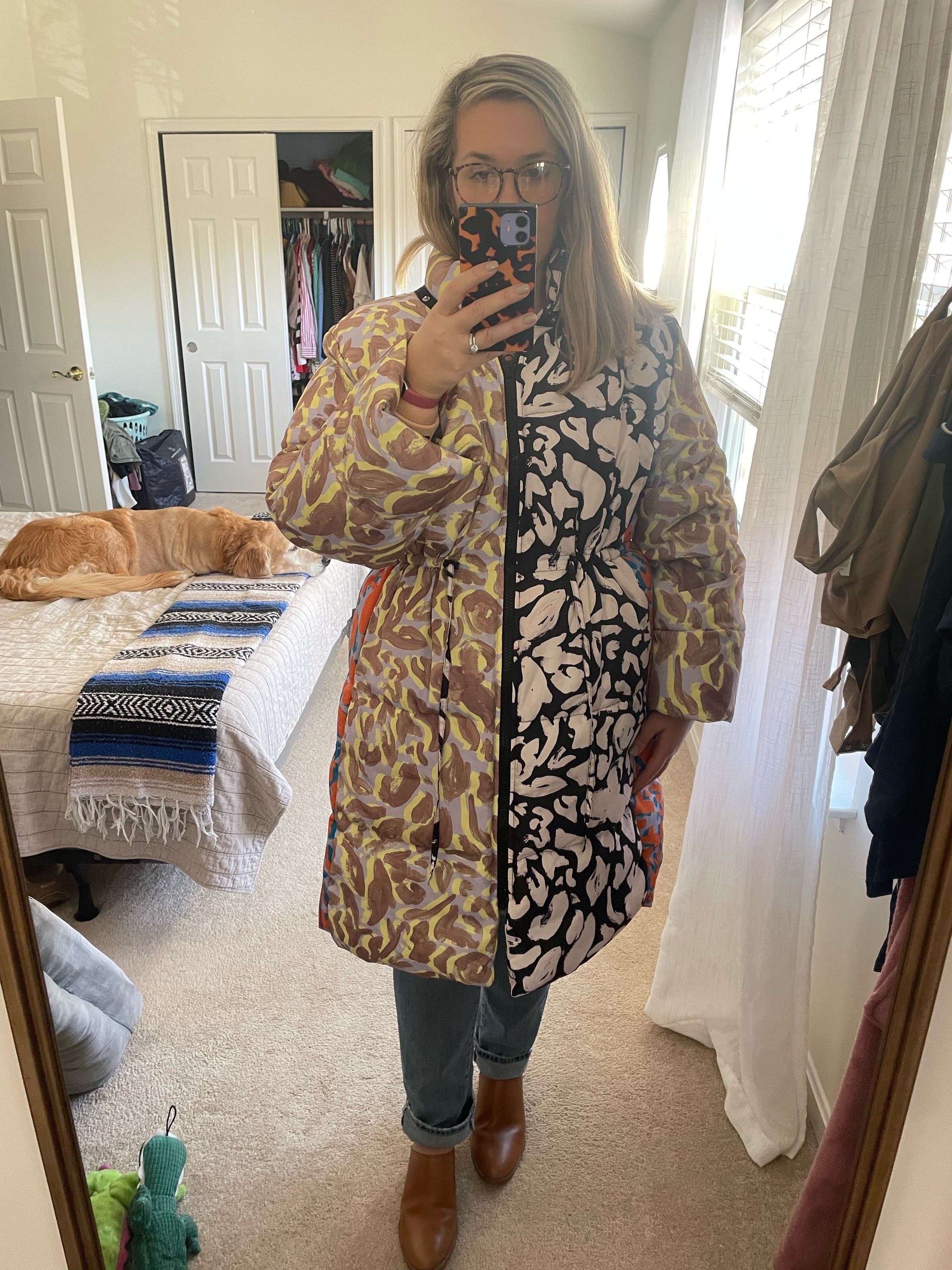 【新品タグ付】rina katagiri moss ball coat Kika Vargas x Target Tan Trench Coat Scalloped Edge Long Jacket