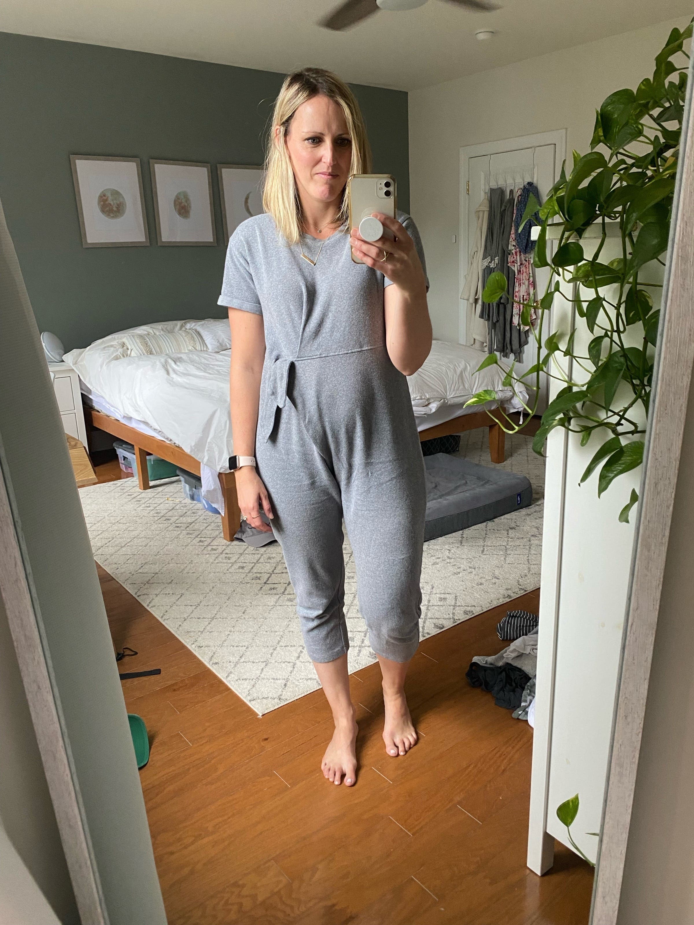 Lolo Maternity Jumpsuit by HATCH | Rent the Runway