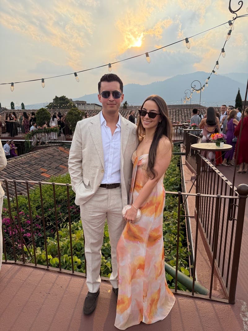 Orange Tie Dye Gown by Aidan AIDAN MATTOX | Rent the Runway