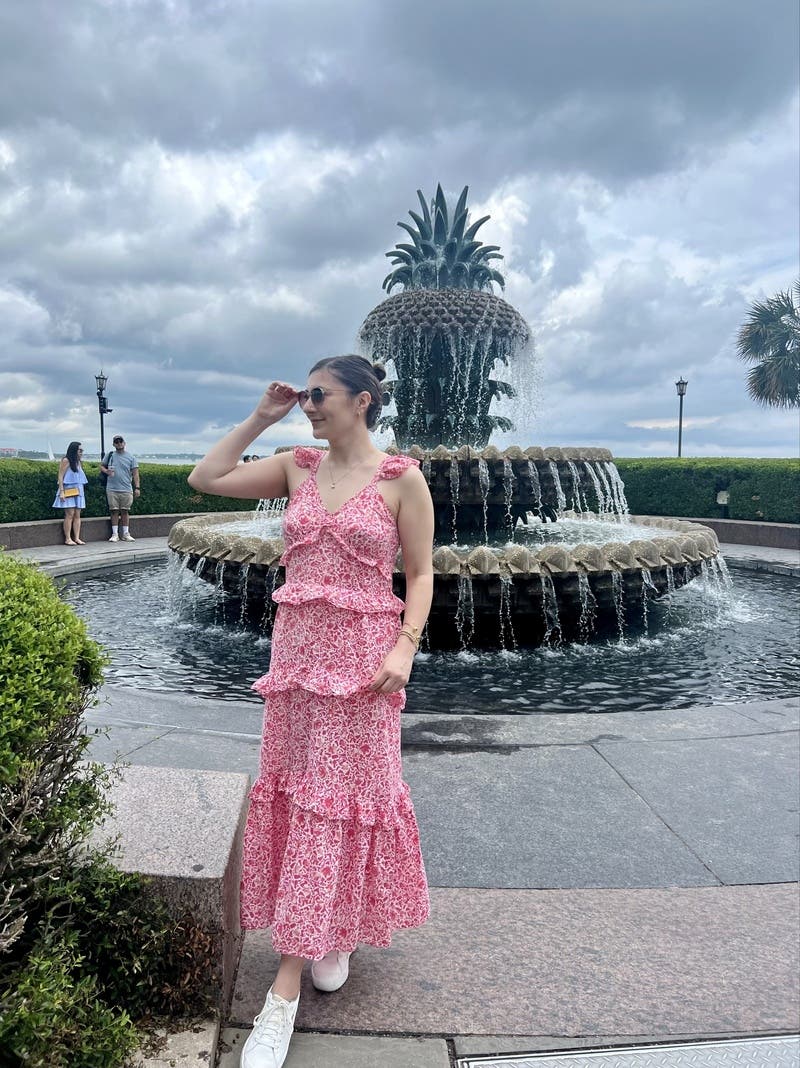 raffle tiered resort dress – BUNNY APARTMENT