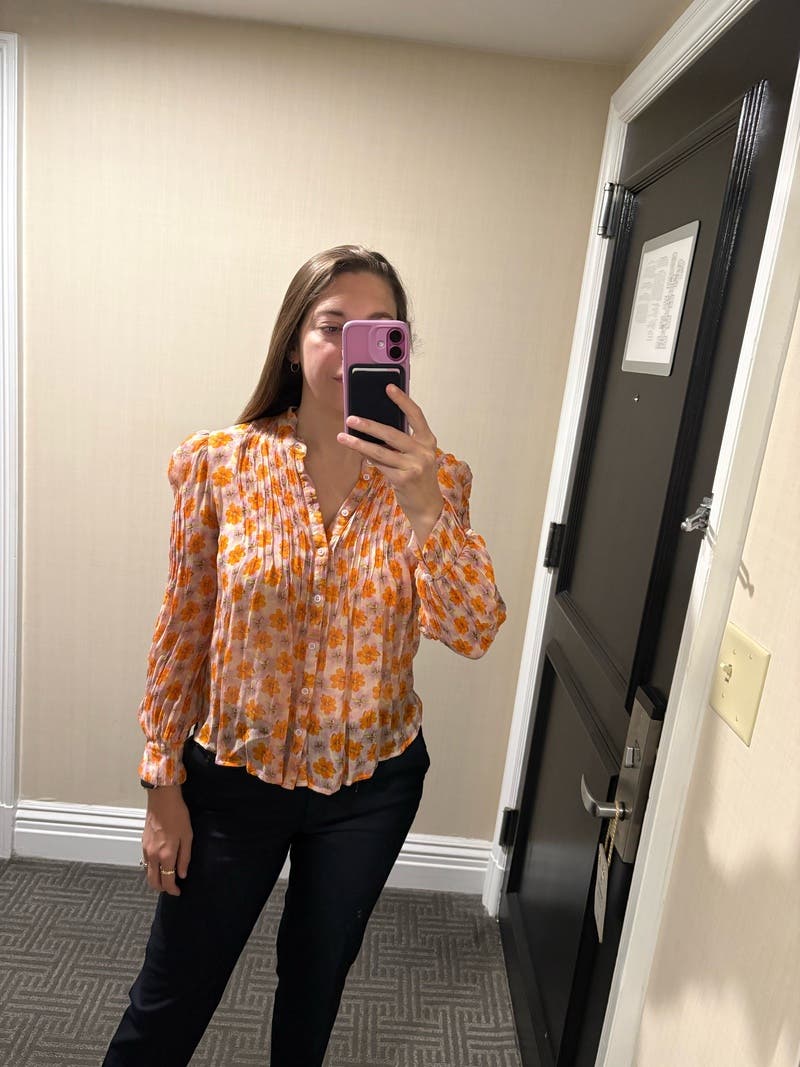 Timz Mousseline Flowers Top by Zadig & Voltaire | Rent the Runway