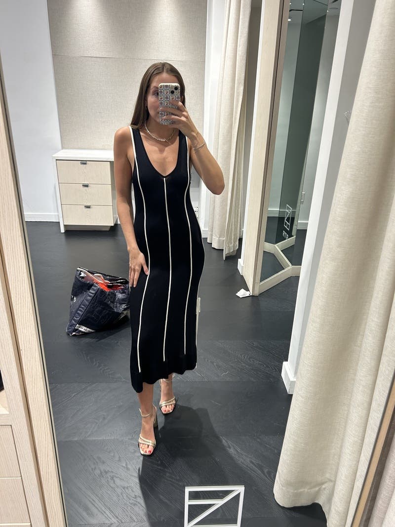 V-Neck Tank Dress with Piping by 3.1 Phillip Lim | Rent the