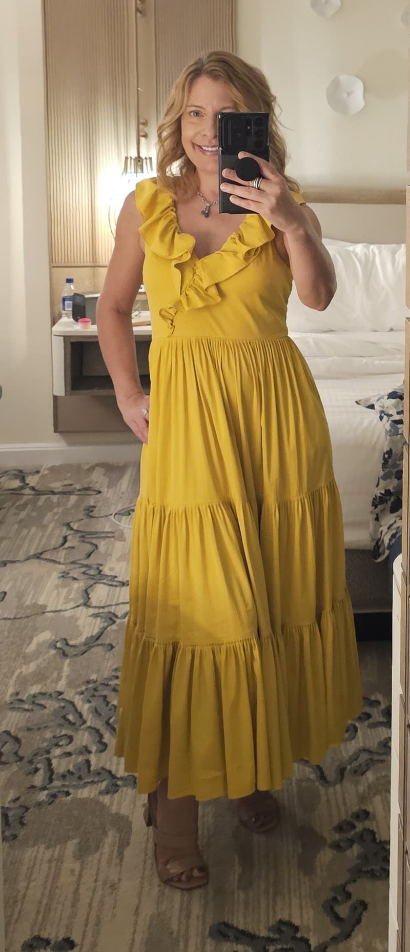 Poplin Ruffle Tiered Dress by kate spade new york | Rent the Poplin Ruffle Tiered Dress by kate spade new york | Rent the